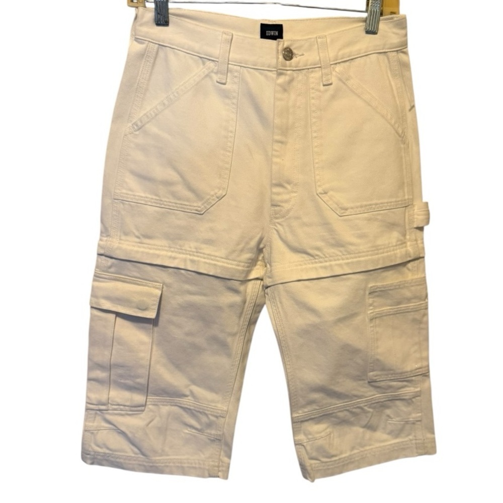 Edwin Convertible‎ Denim Shorts nwot